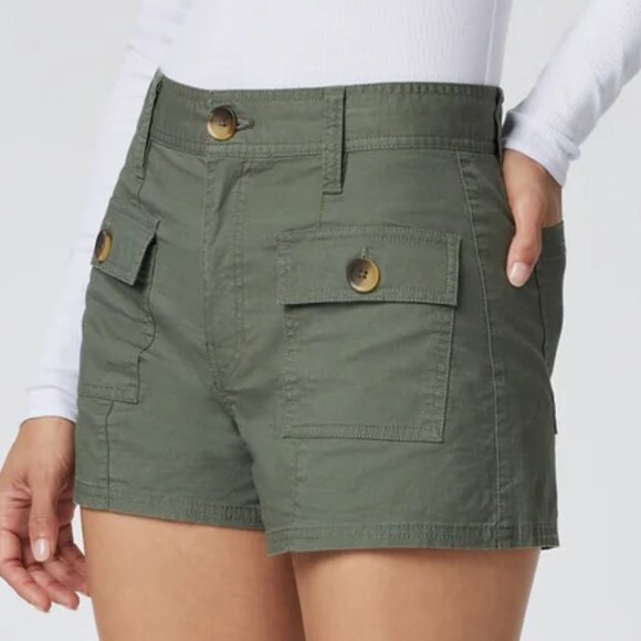 Vuori | Women’s Vintage Ripstop Utility Shorts | Size S | Army Green - Picture 2 of 6